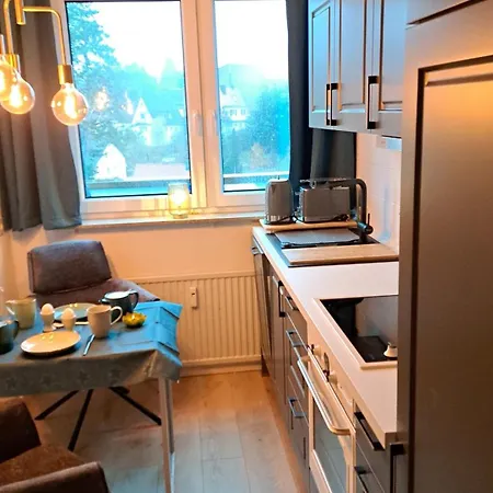 Kleine Penthouse Mit Kamin Apartment Bad Sachsa