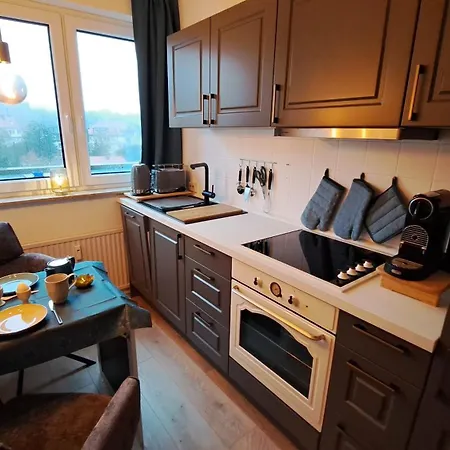Kleine Penthouse Mit Kamin 巴特萨克萨